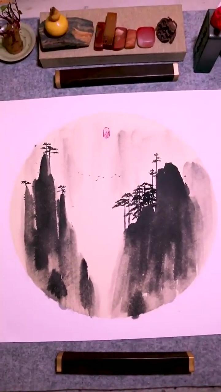 Japanese ink painting | chinese art painting
