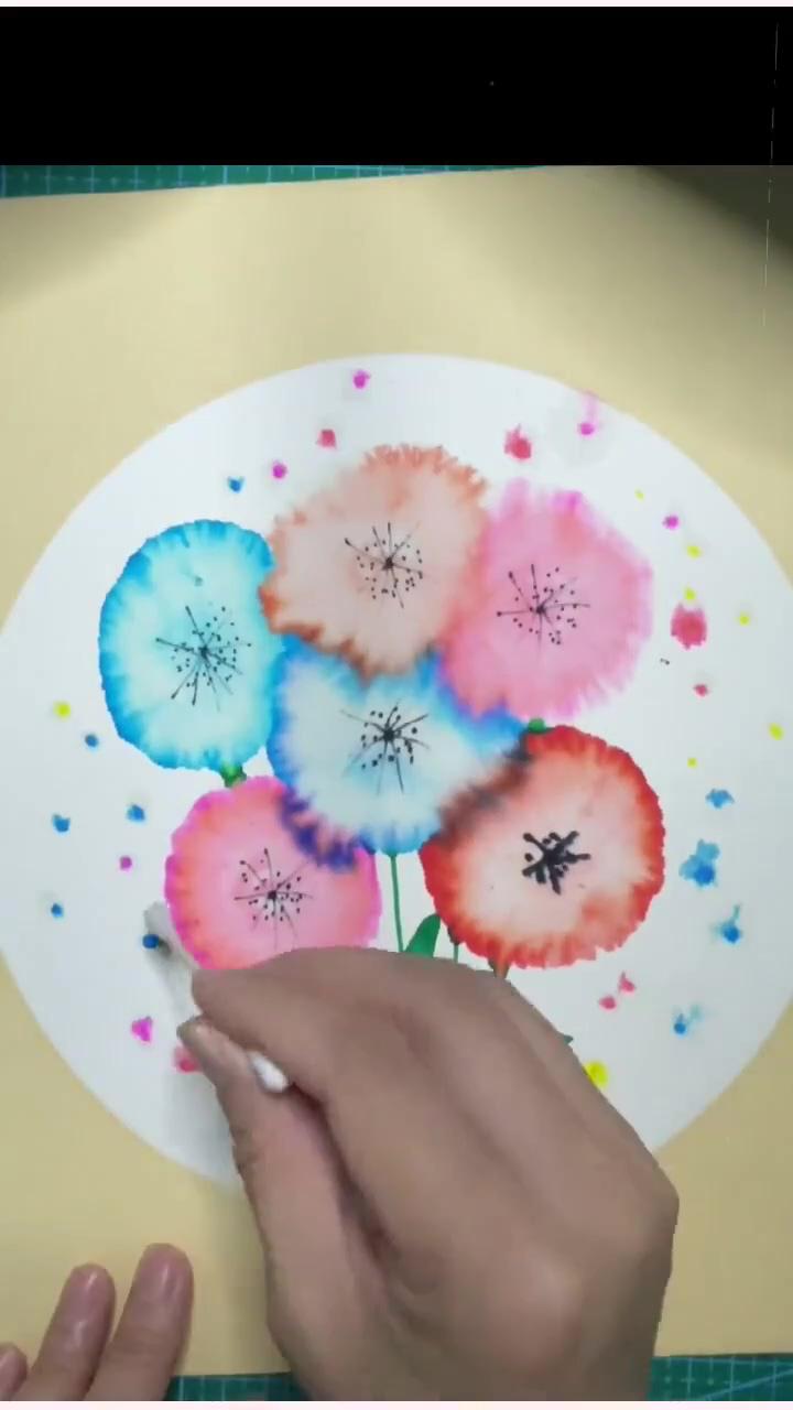 Learn to draw flowers using easy and fun tutorials | swipe. full video on youtube oak by betina. music epidemic sounds