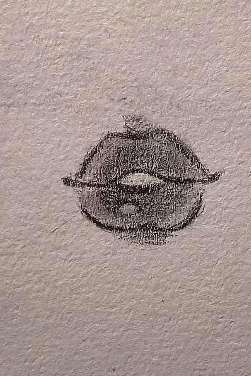 Lip tutorial; cute sketches