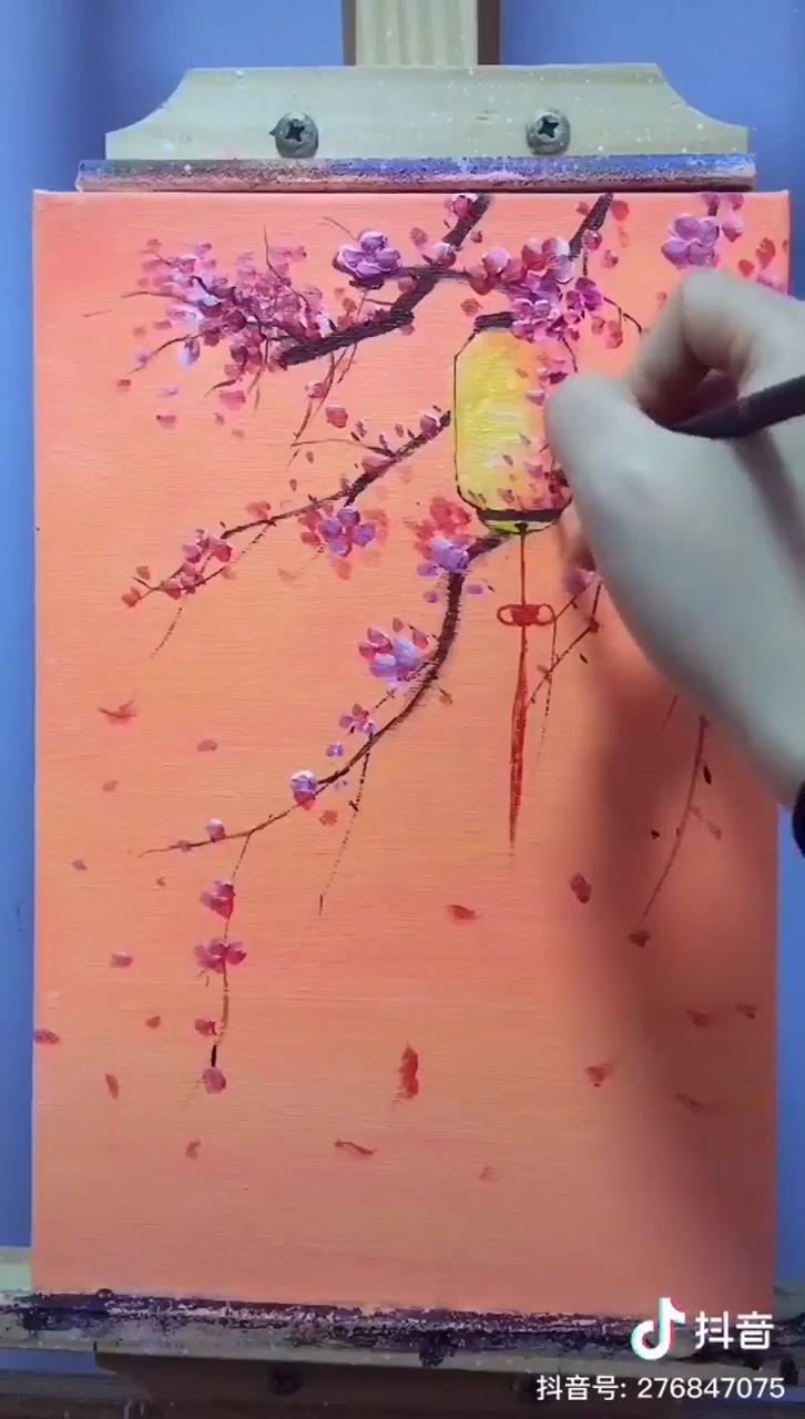 Painting; canvas painting tutorials
