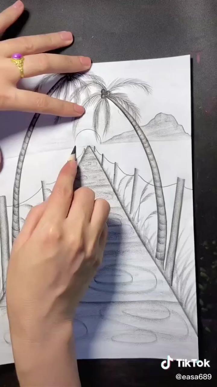 Pencil drawings for beginners; art drawings sketches pencil