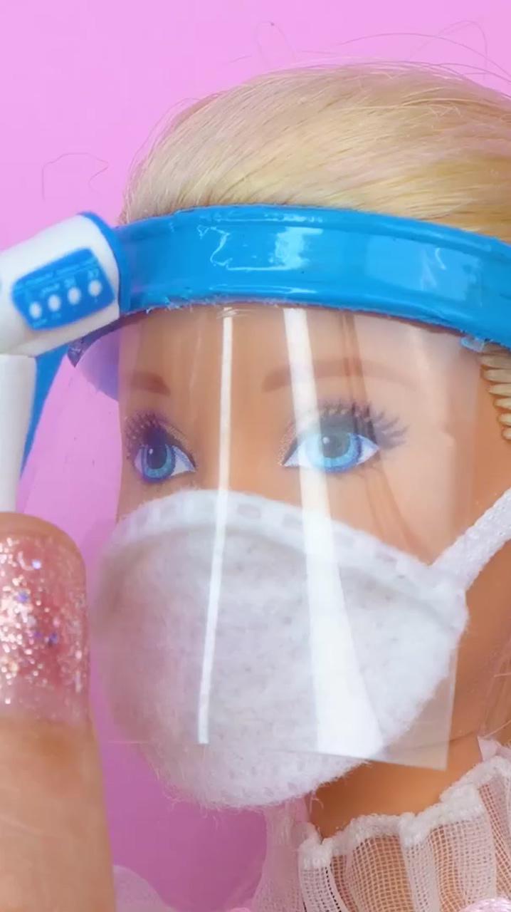 Protect yourself from the covid virus; diy barbie house