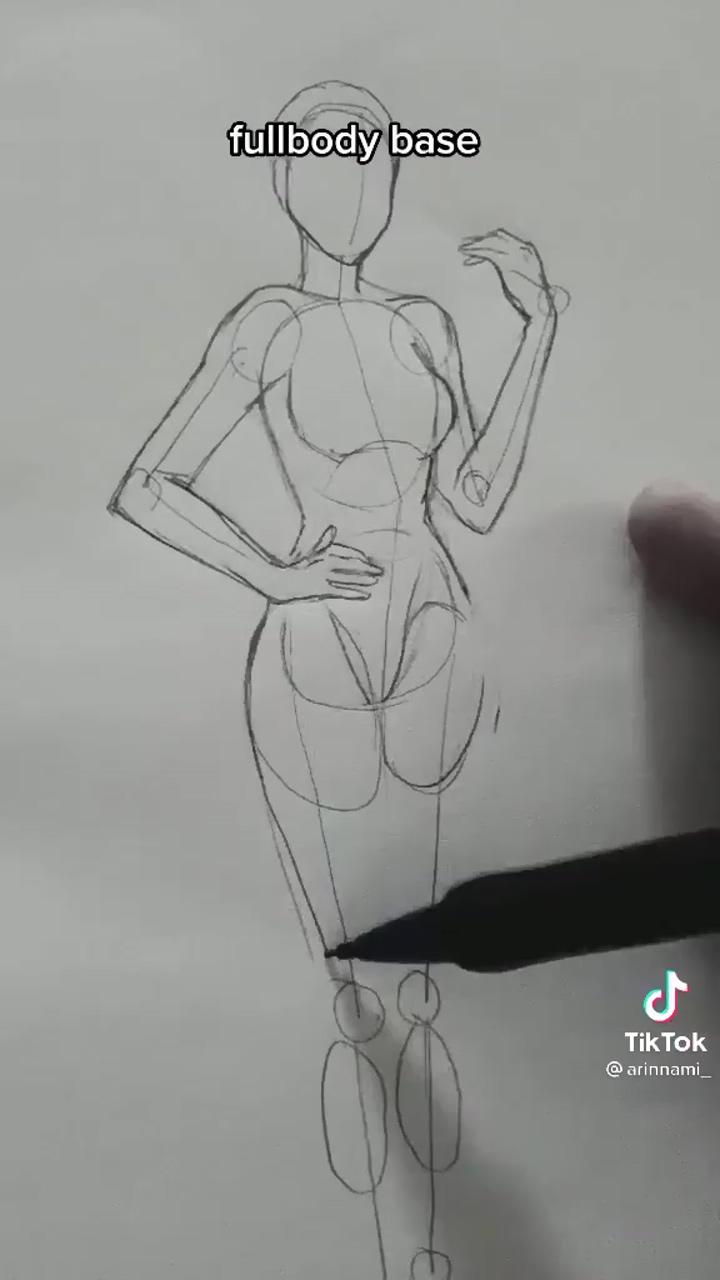Sketch tutorial body; pants tutorial - art tutorial - how to draw pants