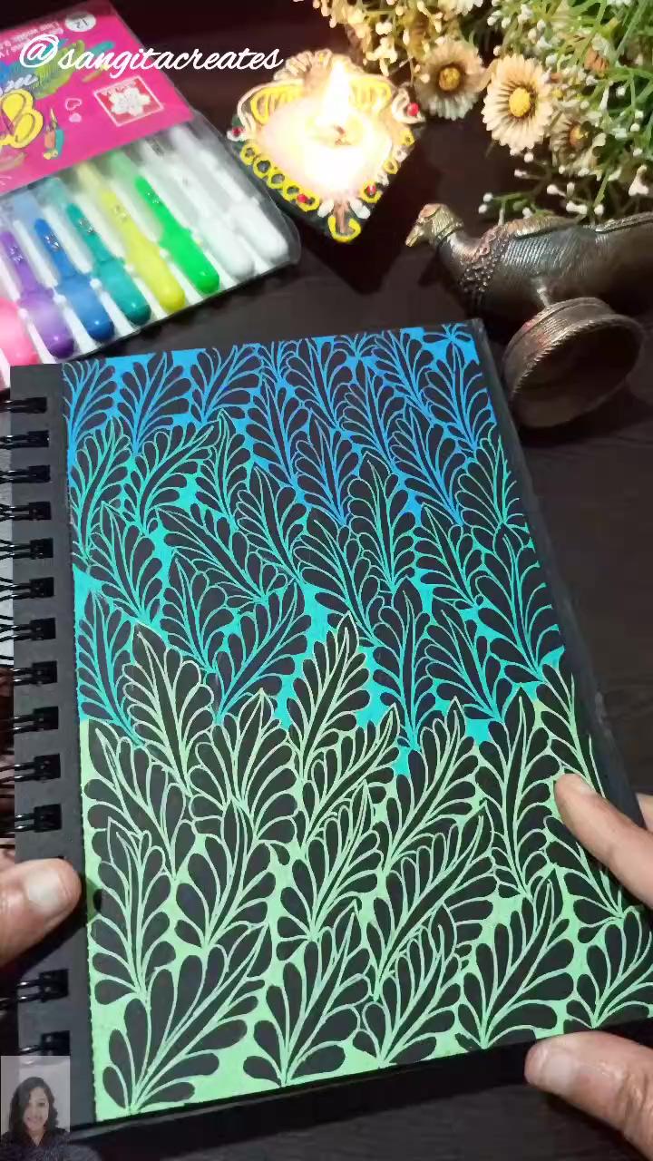Step by step leaf zentangle recreated; zentangle patterns
