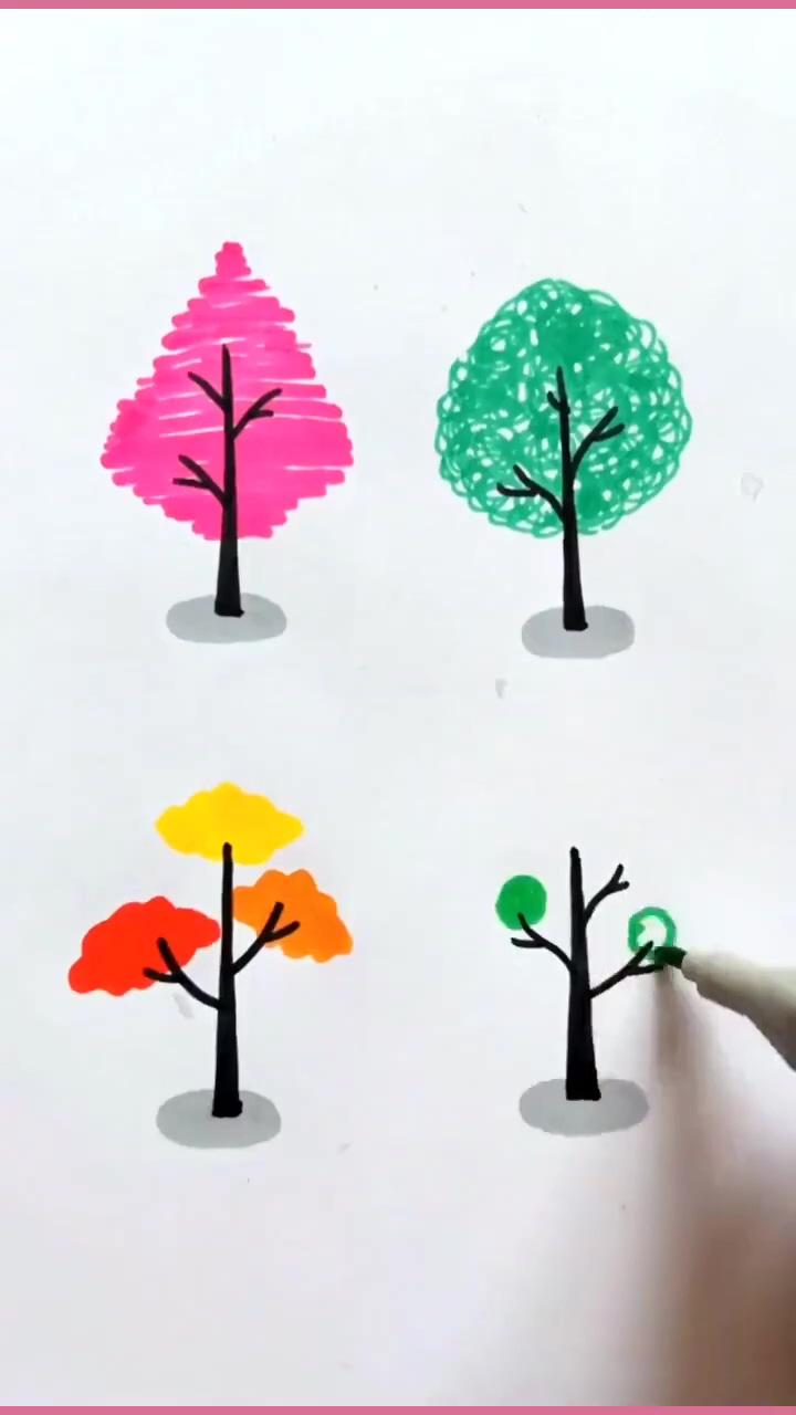 The complete guide on how to draw trees | amazing 