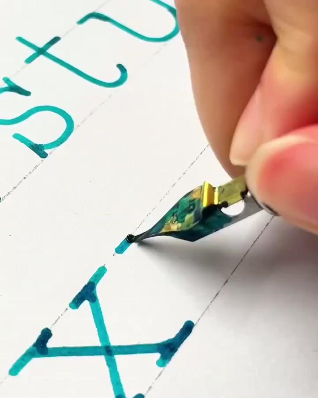 The most beautiful handwriting i have ever seen | hand lettering drawing