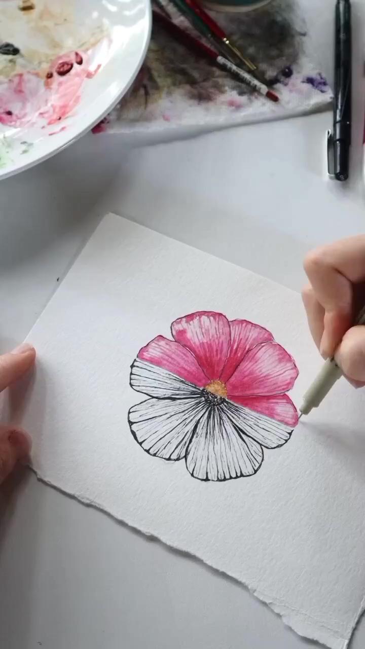 Watercolor painting ideas | doodles