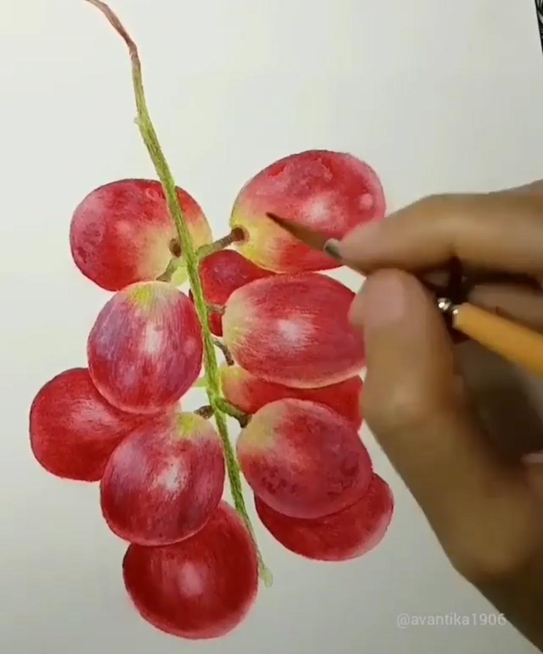 Watercolor video | watercolor fruit