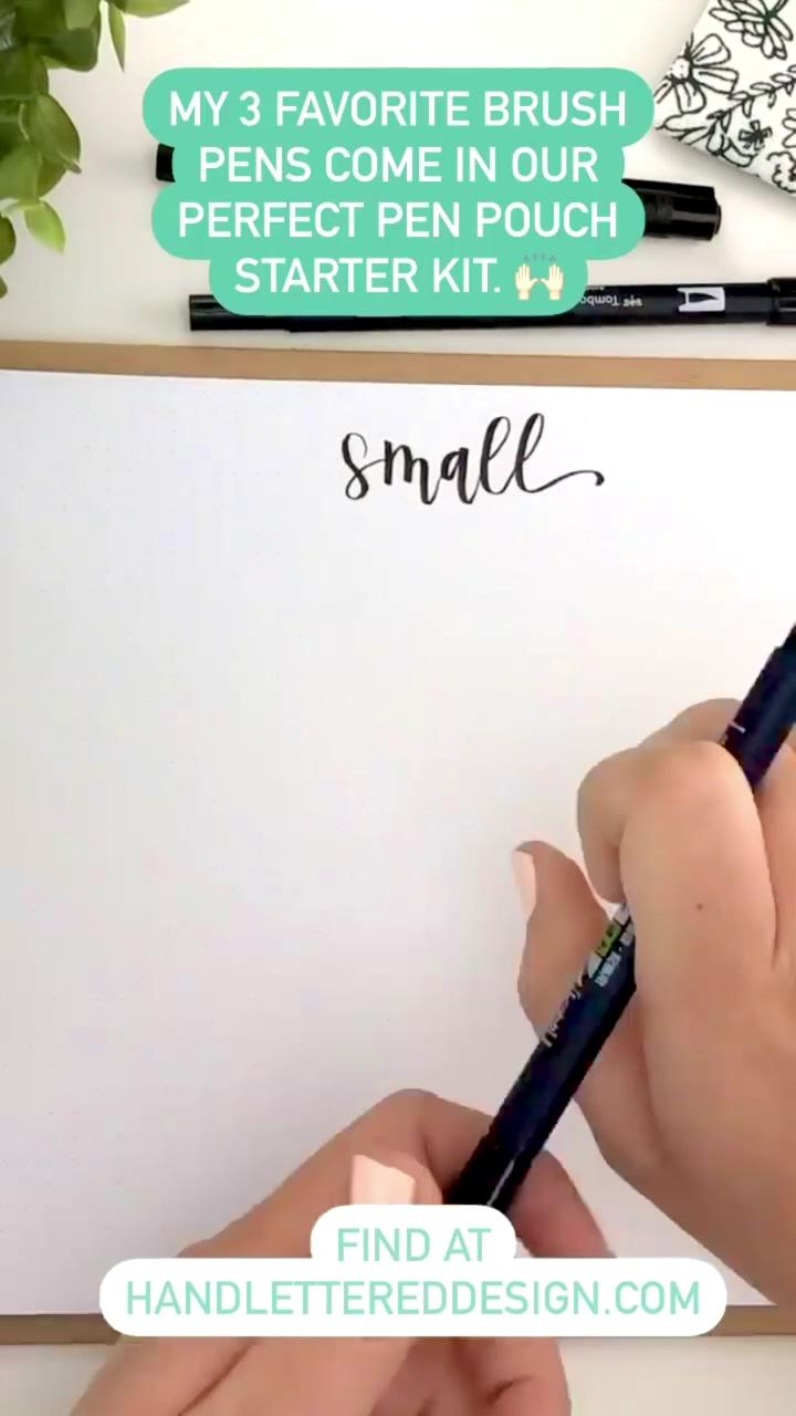 "what pen are you using"; hand lettering 101
