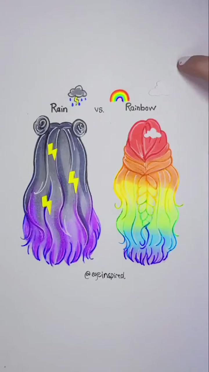 Which hairstyle is your favorite or; art drawings sketches creative
