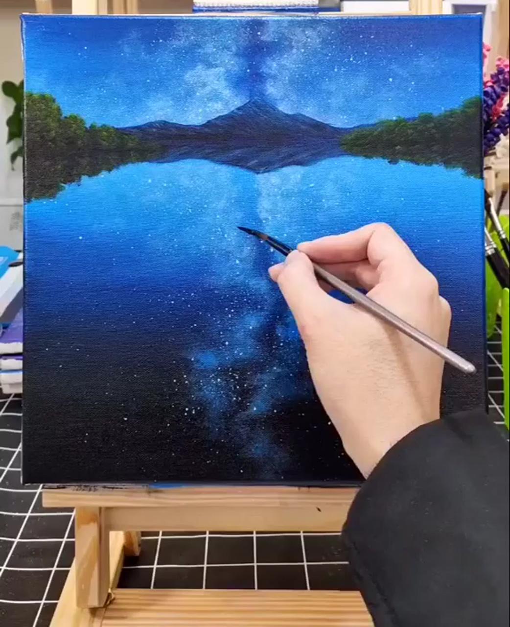 Amazing art; painting art lesson