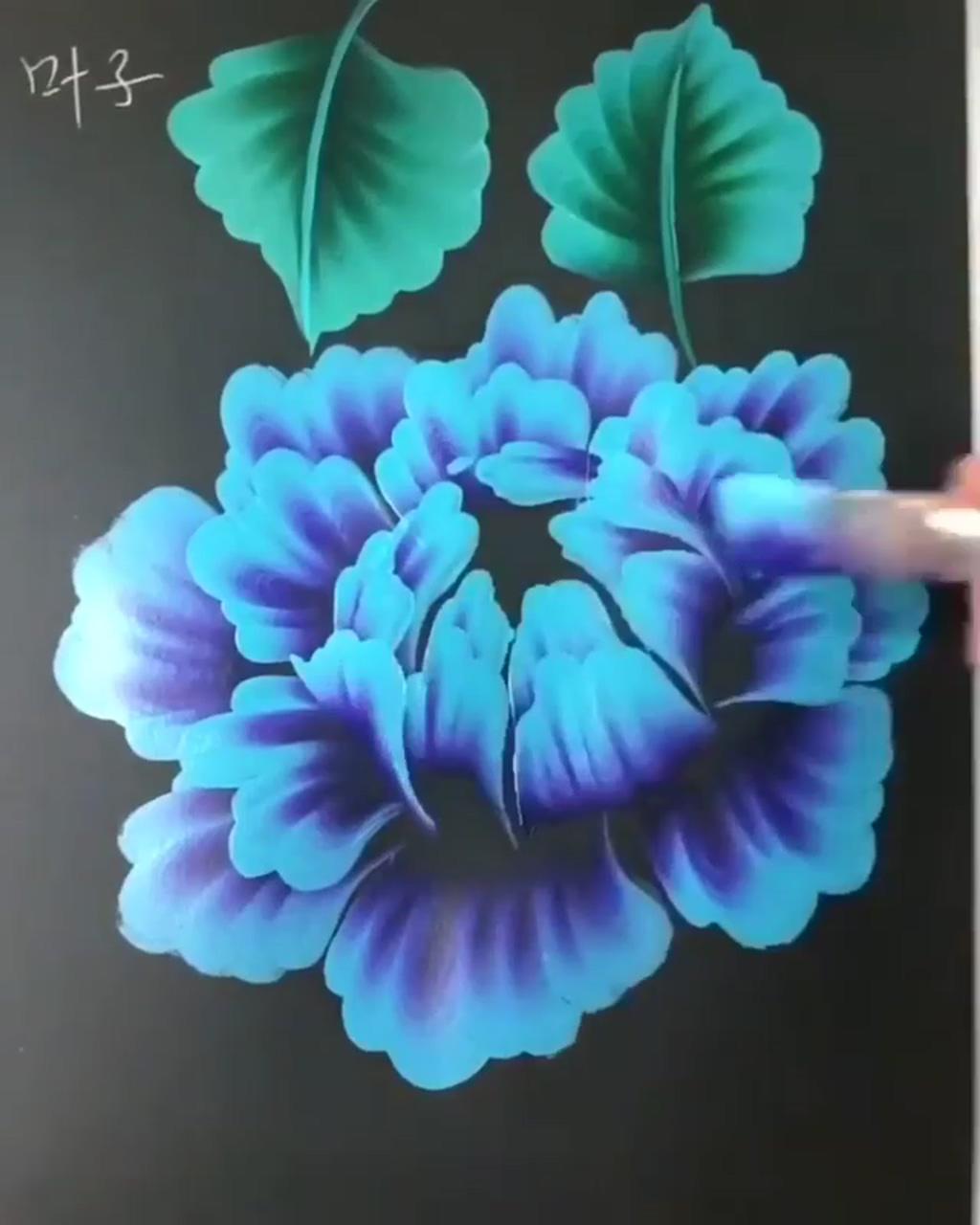 Beautiful would you try; acrylic painting flowers