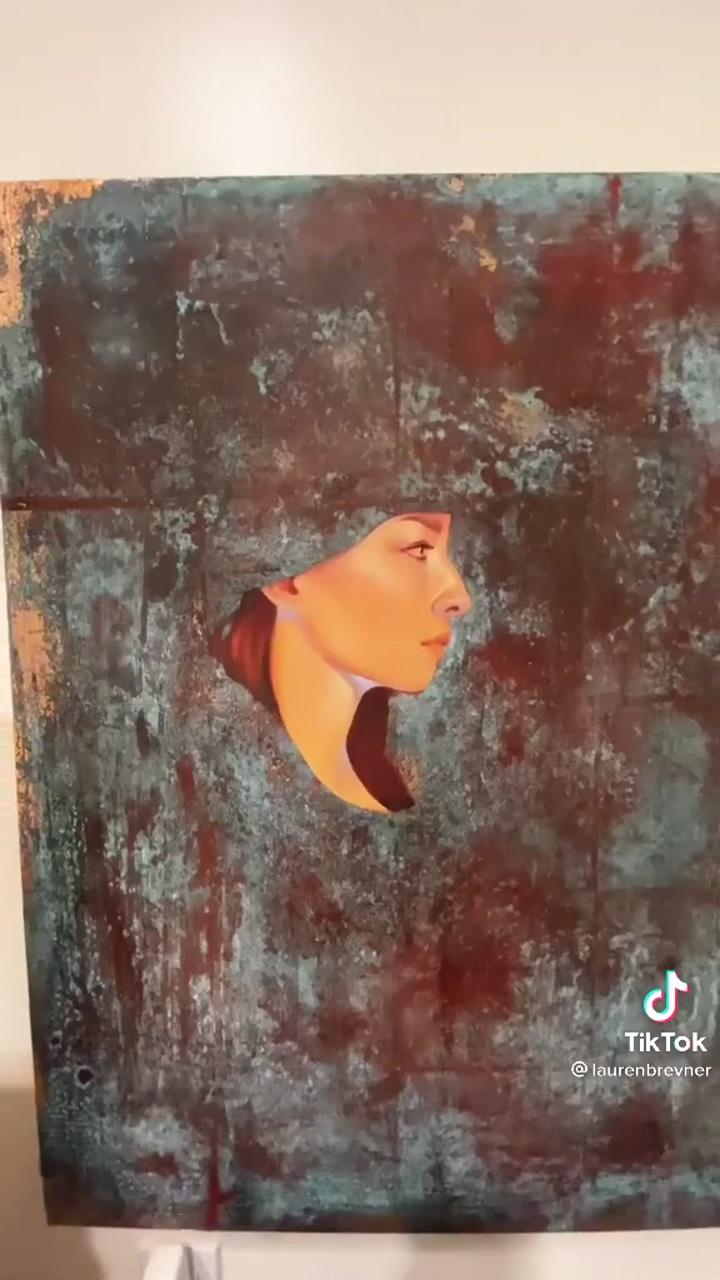 Carolyn mara custom 6 panel commission | oil painting videos
