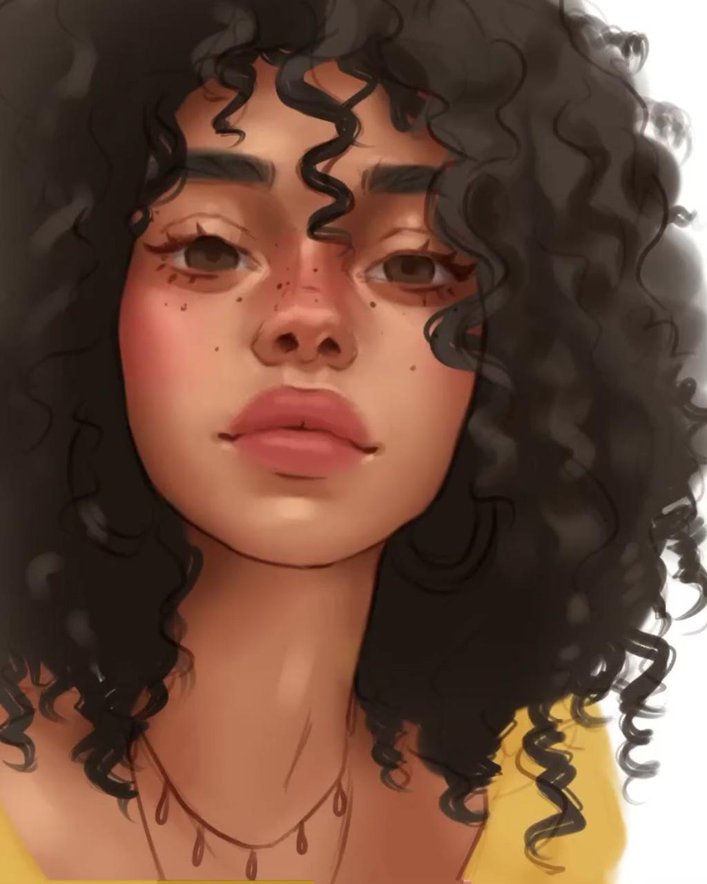Credit: art_from_liz digital portrait drawing i character inspiration | drawing techniques