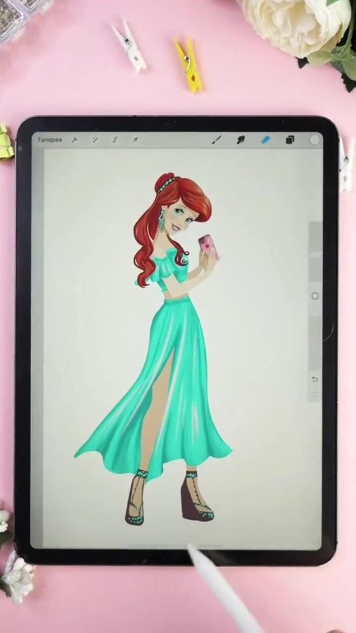 Drawing ariel | make your own emoji for free right now