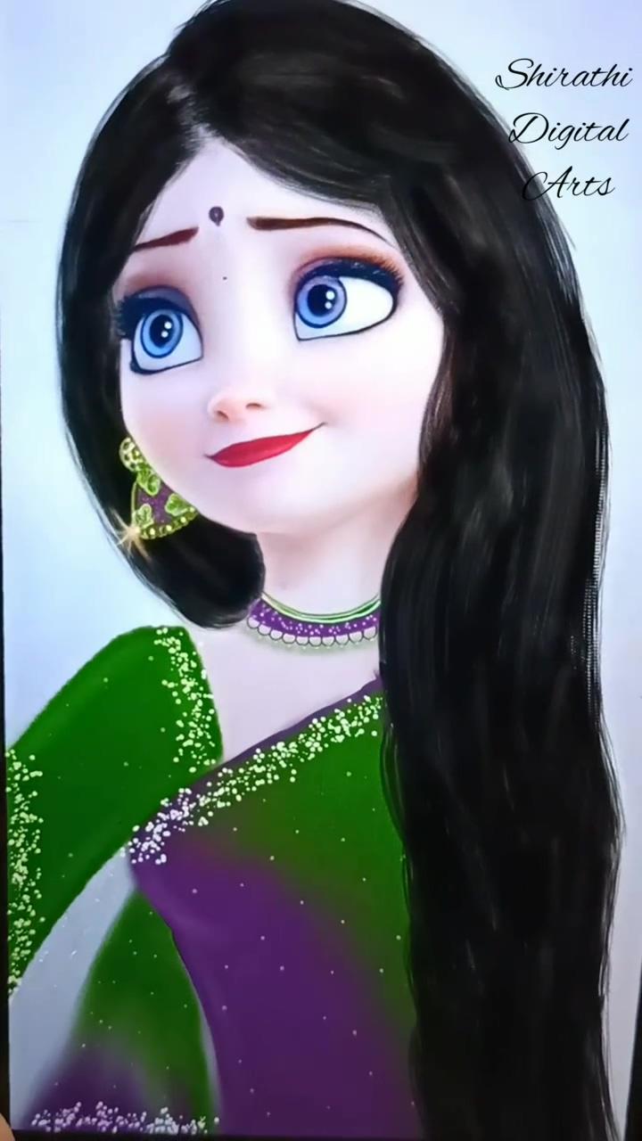 Elsa desi indian transformation; disney princess images