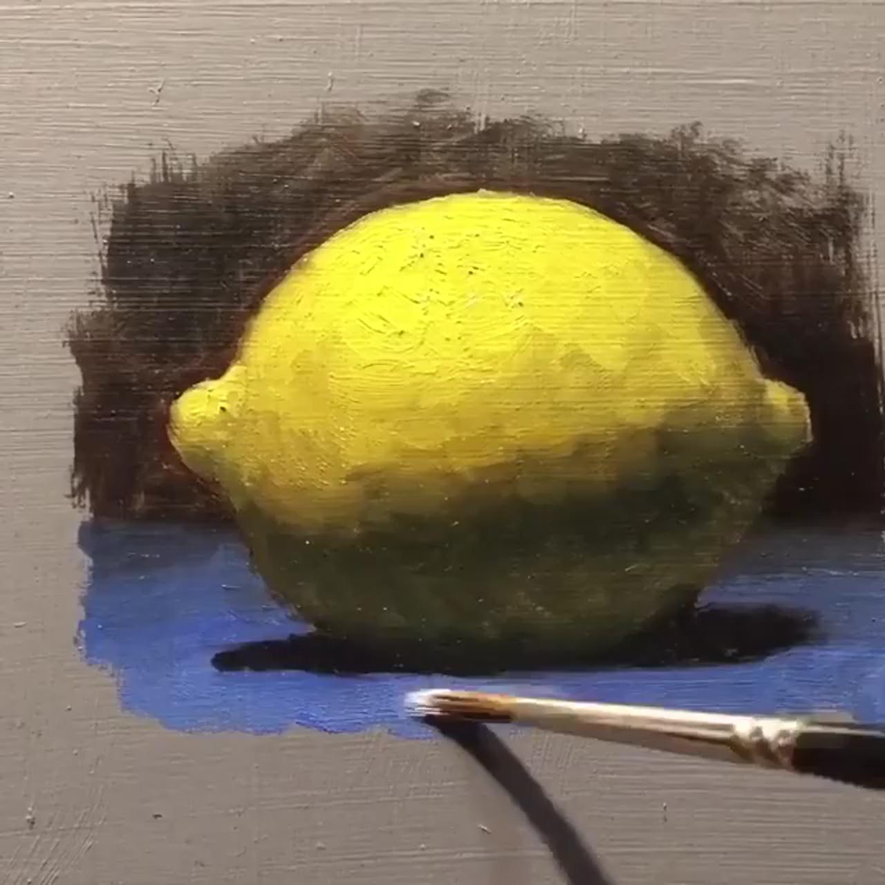 Fruit painting; art painting acrylic