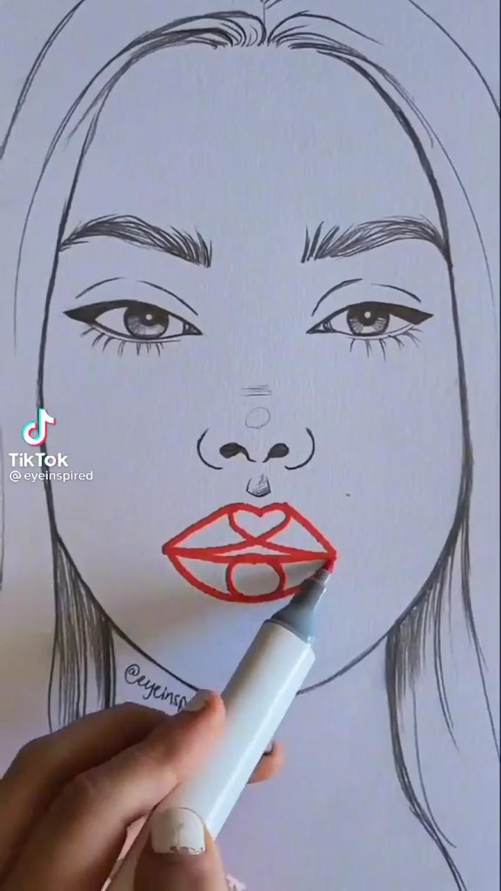 How to draw lashes | pencil sketch images