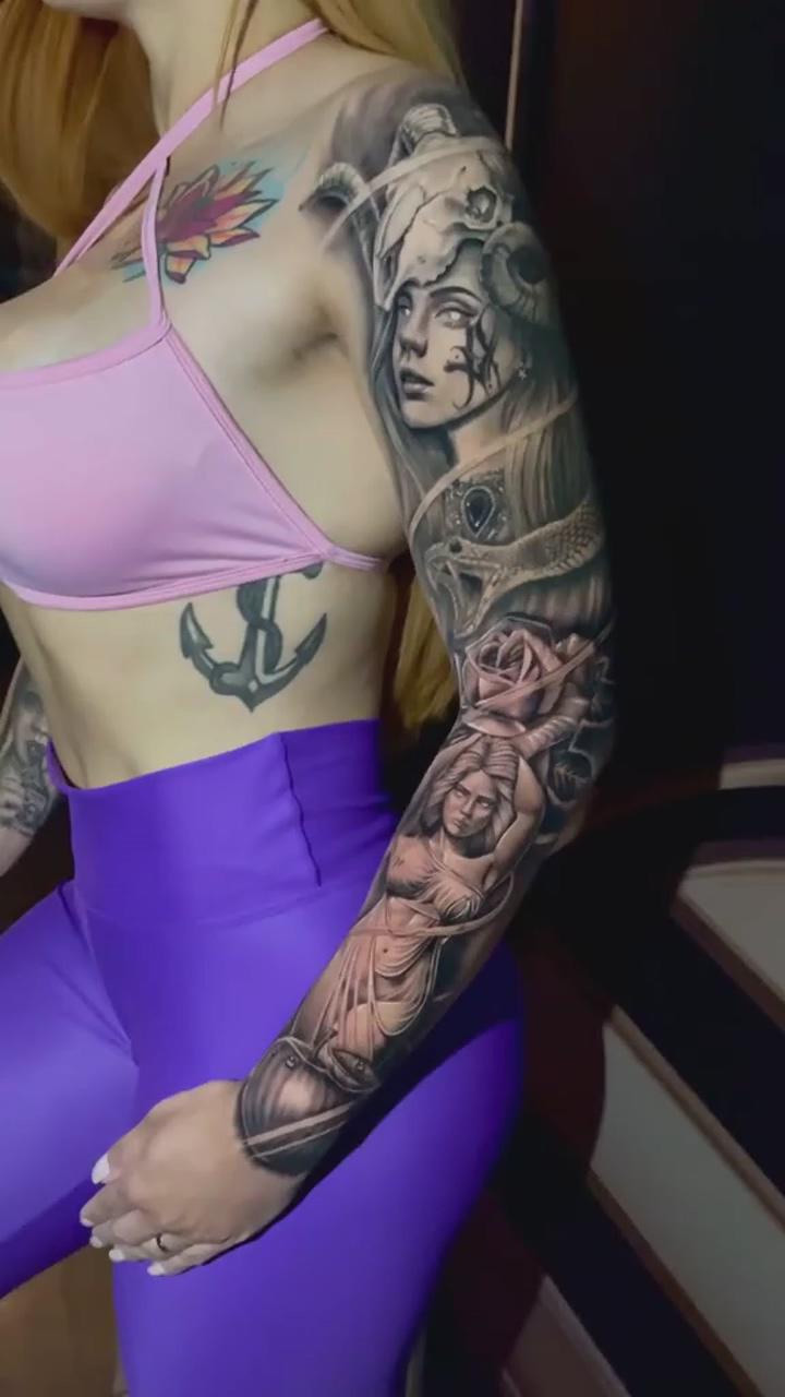 Tattoo for girl hand | swirl tattoo