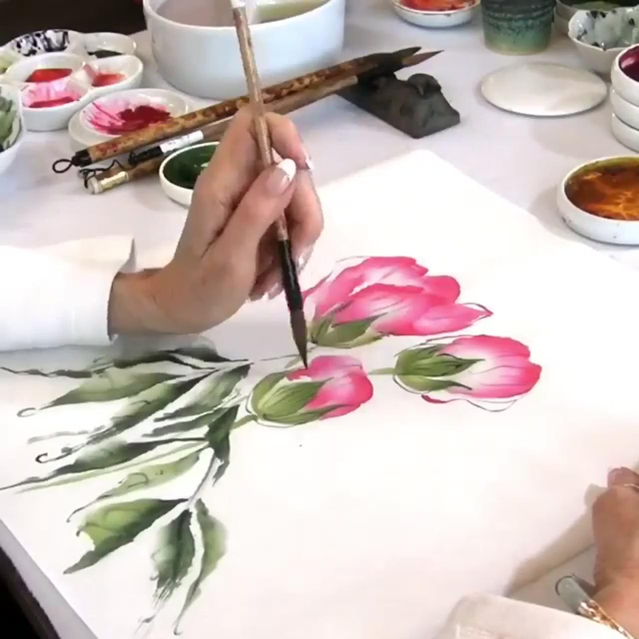 Watercolor handmade paint; watercolor paintings for beginners