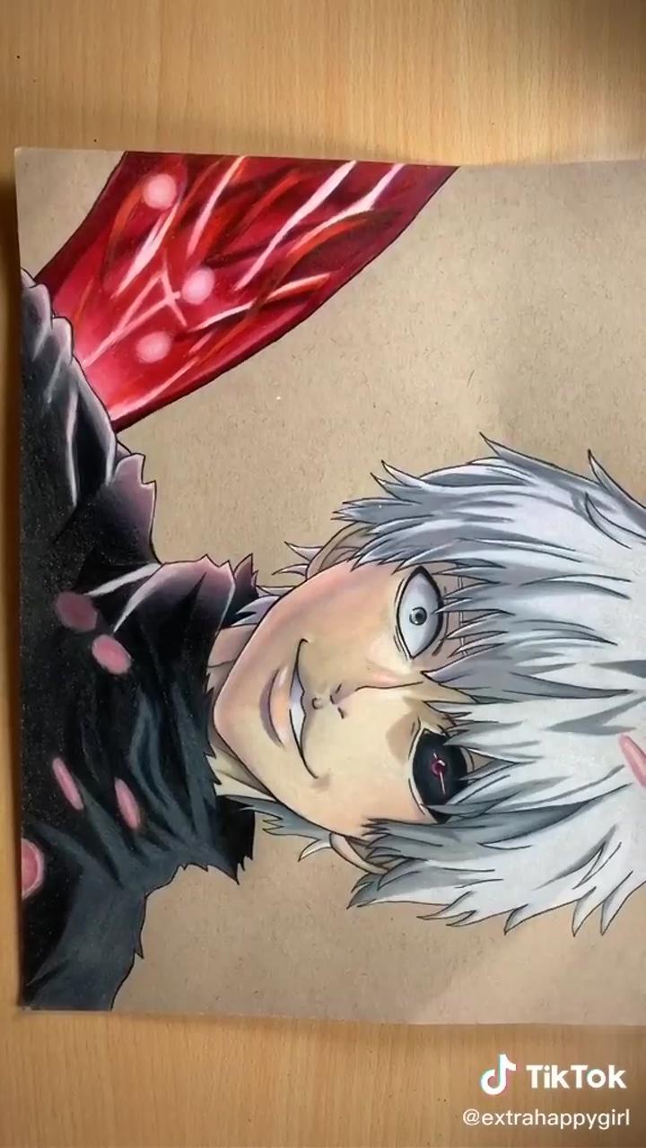 Amazing ken kaneki tokyo ghoul artwork be extrahappigirly and bitter; anime drawings sketches