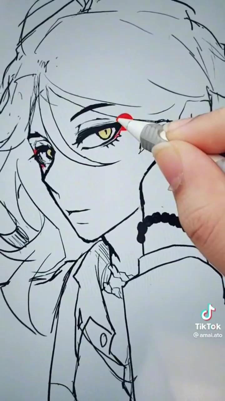 Anime paintings | anime art tutorial
