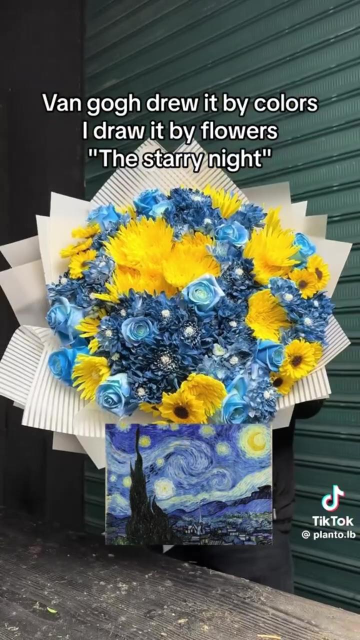 Click on the bio to learn more; fancy flowers