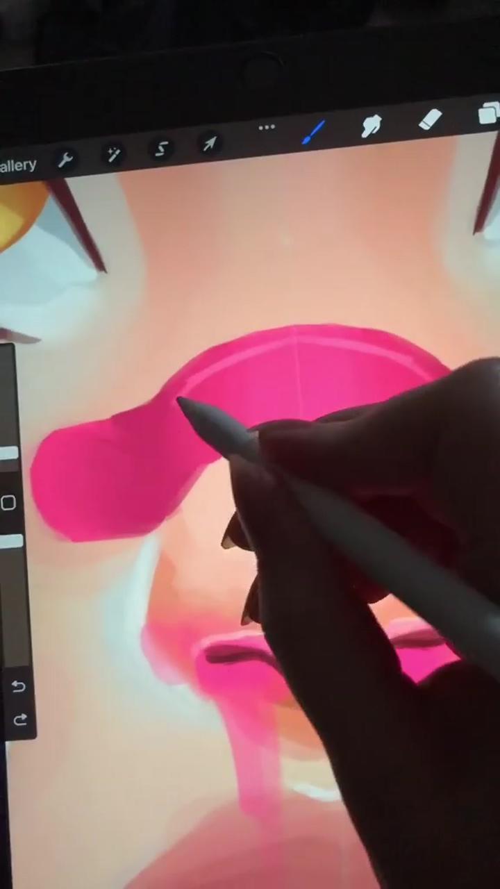 Digital art anime new digital art 2023; how to create a 3d smudge pull brush in procreate