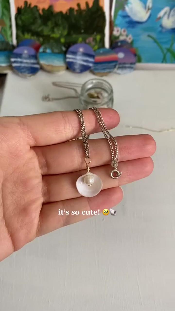 Diy cute necklace; crafting