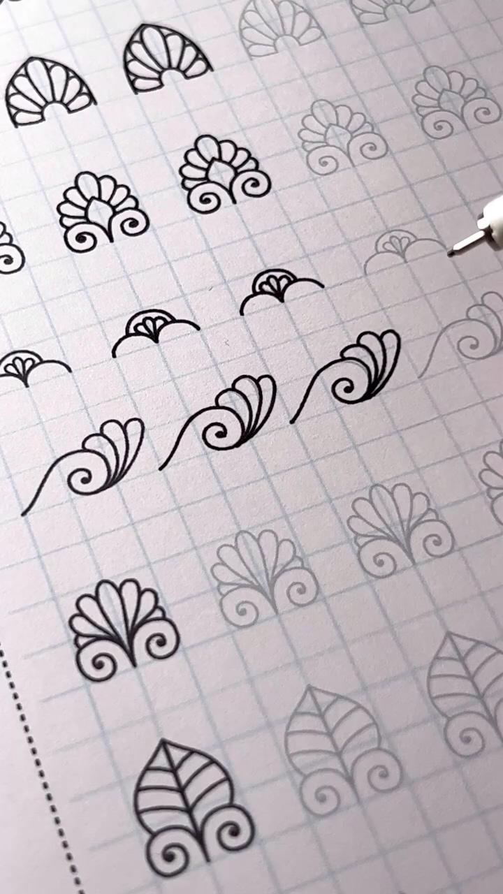 Easy traceable mandala patterns get on my patreon or etsy, links in profile #mandala #lettering; easy mandala drawing