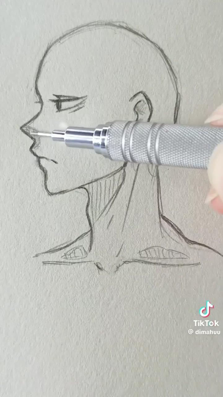 Face tutorial; draw hand