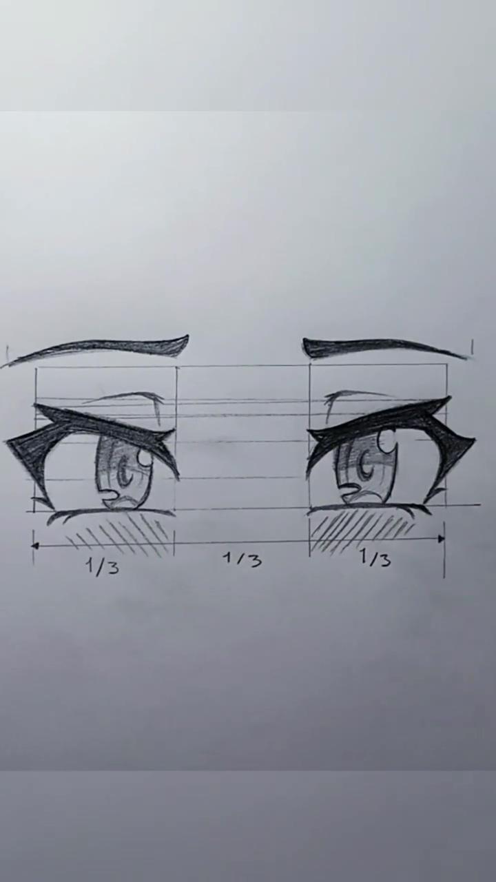 How to draw eyes | learn how to draw anime body 