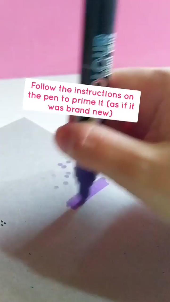 How to fix dry paint pens, paint pens hack; diy marker