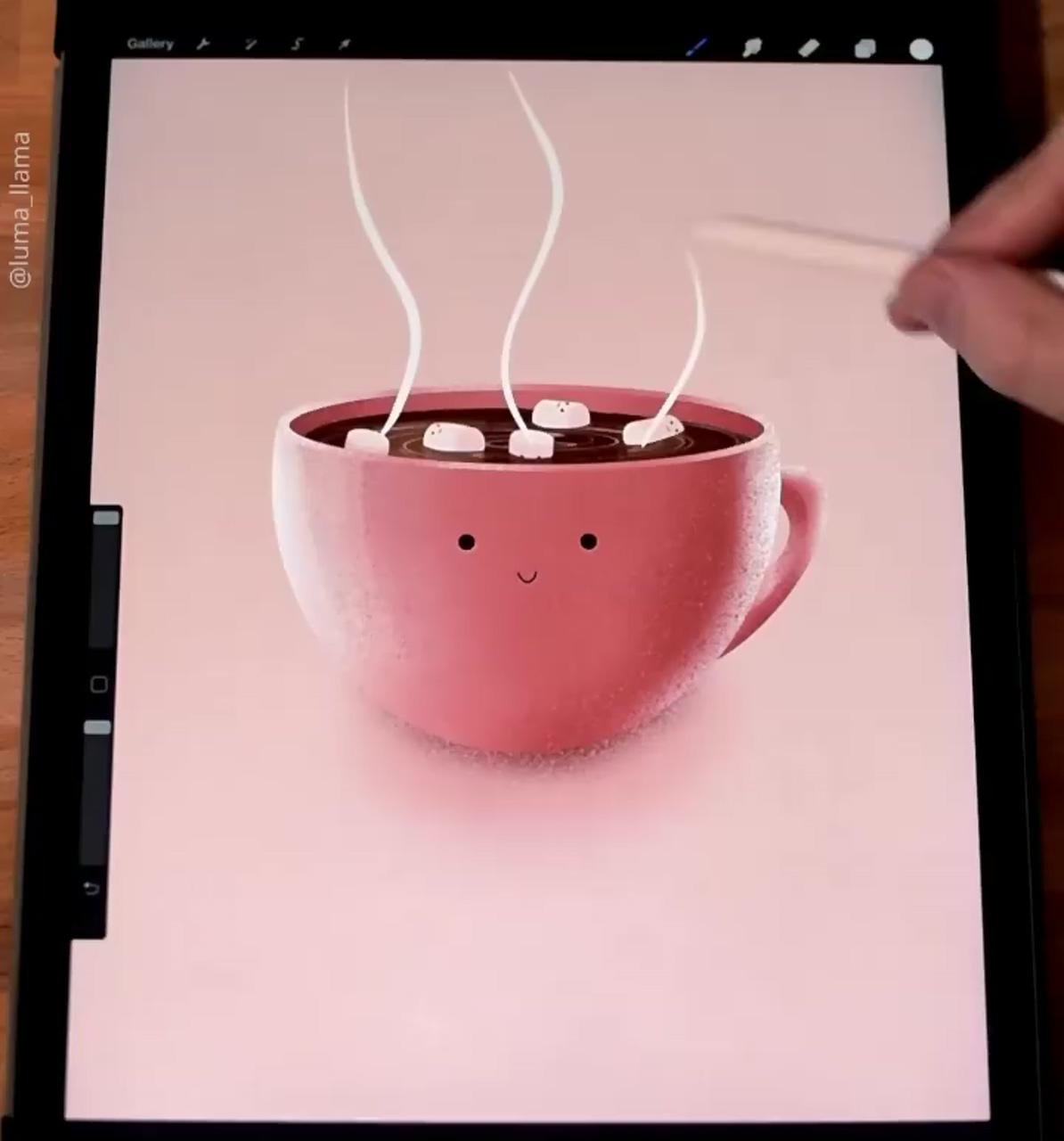Illustrator of cute things procreate art; procreate ipad tutorials