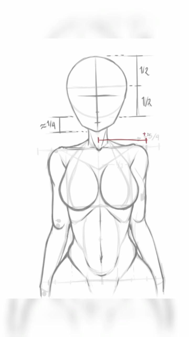  learn how to draw anime body | how to draw widowmaker overwatch