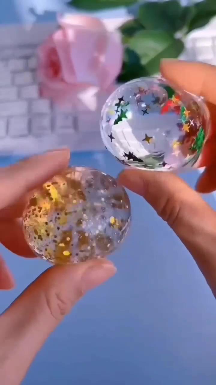 Let's learn to make this nano tape balls; cute paper crafts