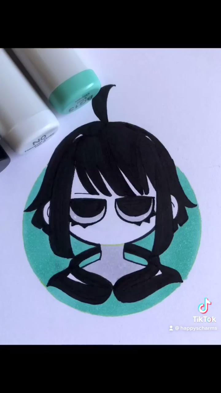 Marker art character drawing #shorts - youtube | summer witch vibes