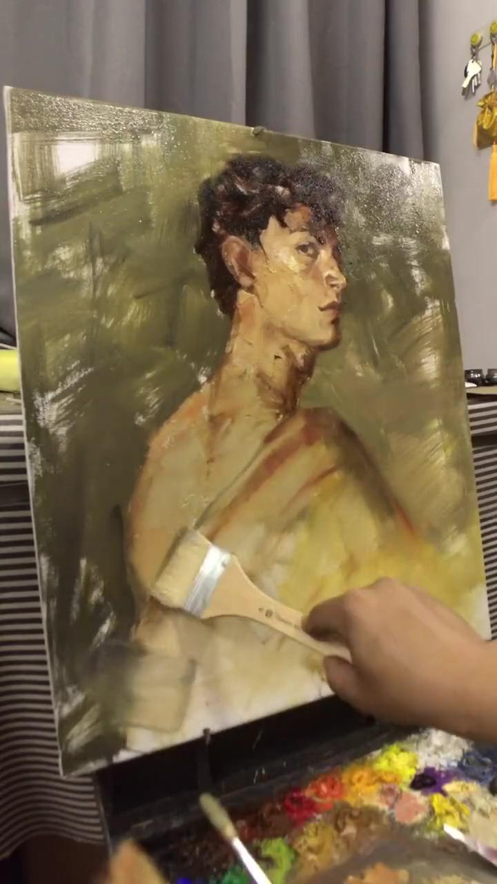 Oil painting | portrait painting tutorial