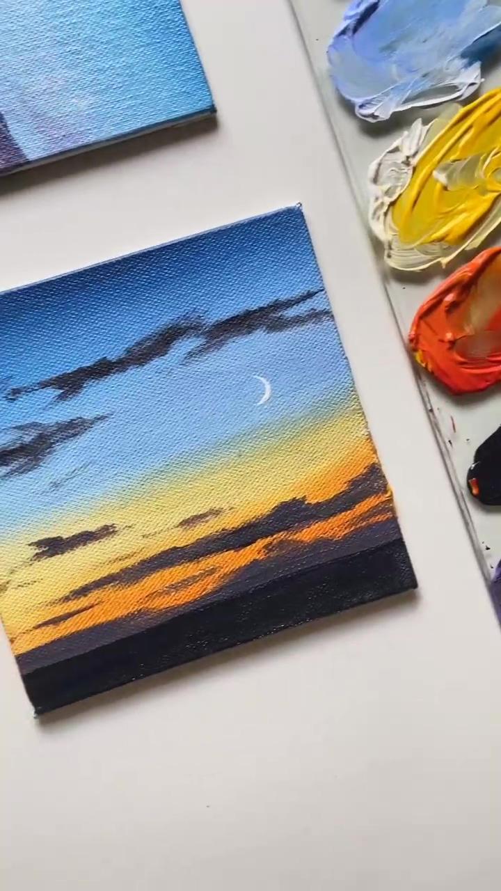 Perfect painting. | small canvas paintings