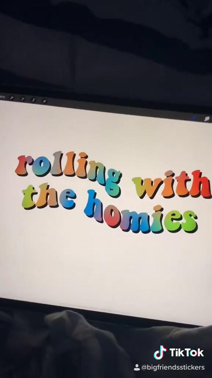Rolling with the homies sticker; did you enjoy it