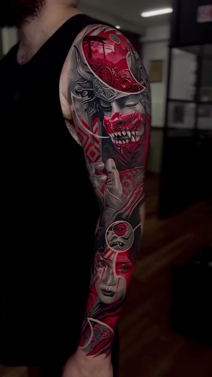 Tattoo arm sleeve; tattoo inspiration