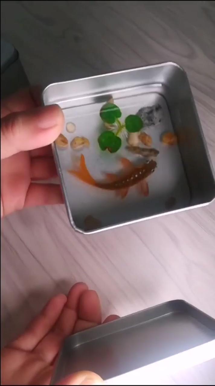 The creation of a stunning 3d-effect fish painting masterpiece; 3d resin painting