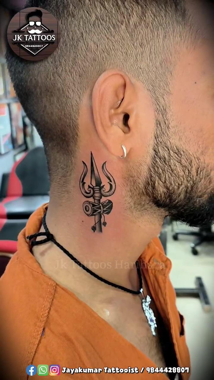 Trishul tattvao nek b jayakumar tattooist yak tattus harihara; om tattoo ideas