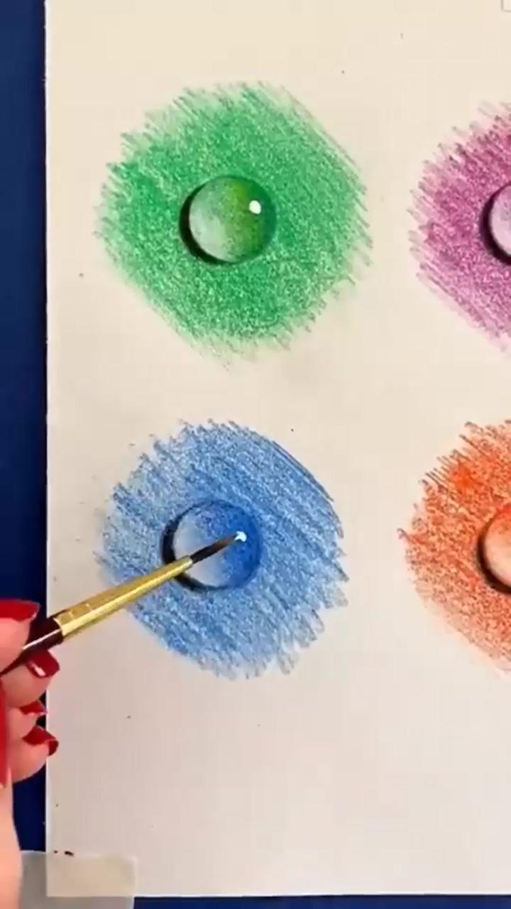 Try this next time you're bored wait for the end; nature art painting