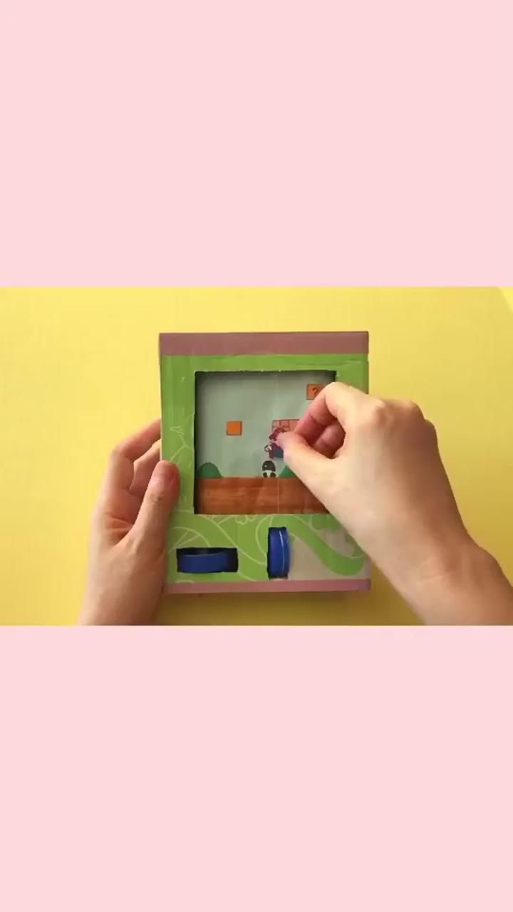 Video game at home | paper craft gift diy