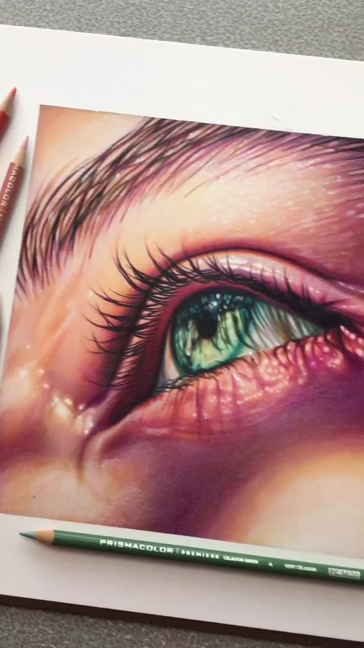 Watch this art come to life

watch this art come to life; colored pencil artwork ideas