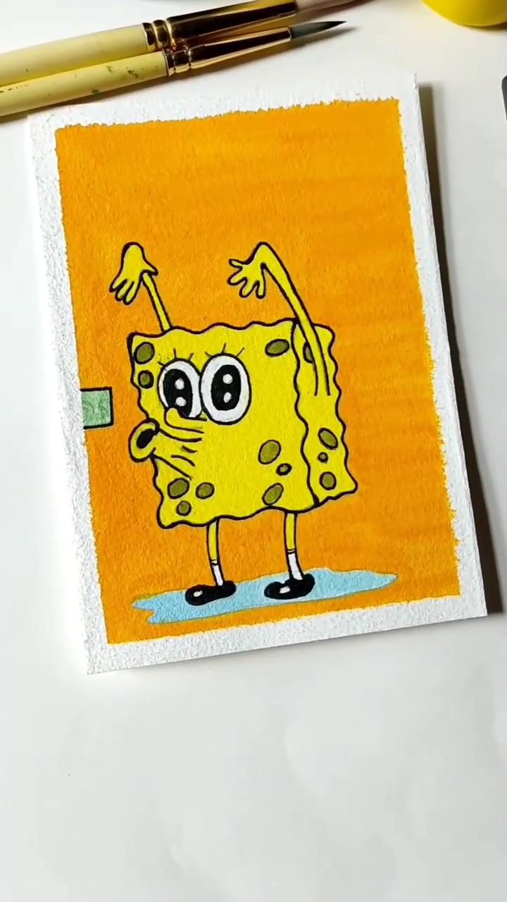 Any spongebob fan here; cute small drawings
