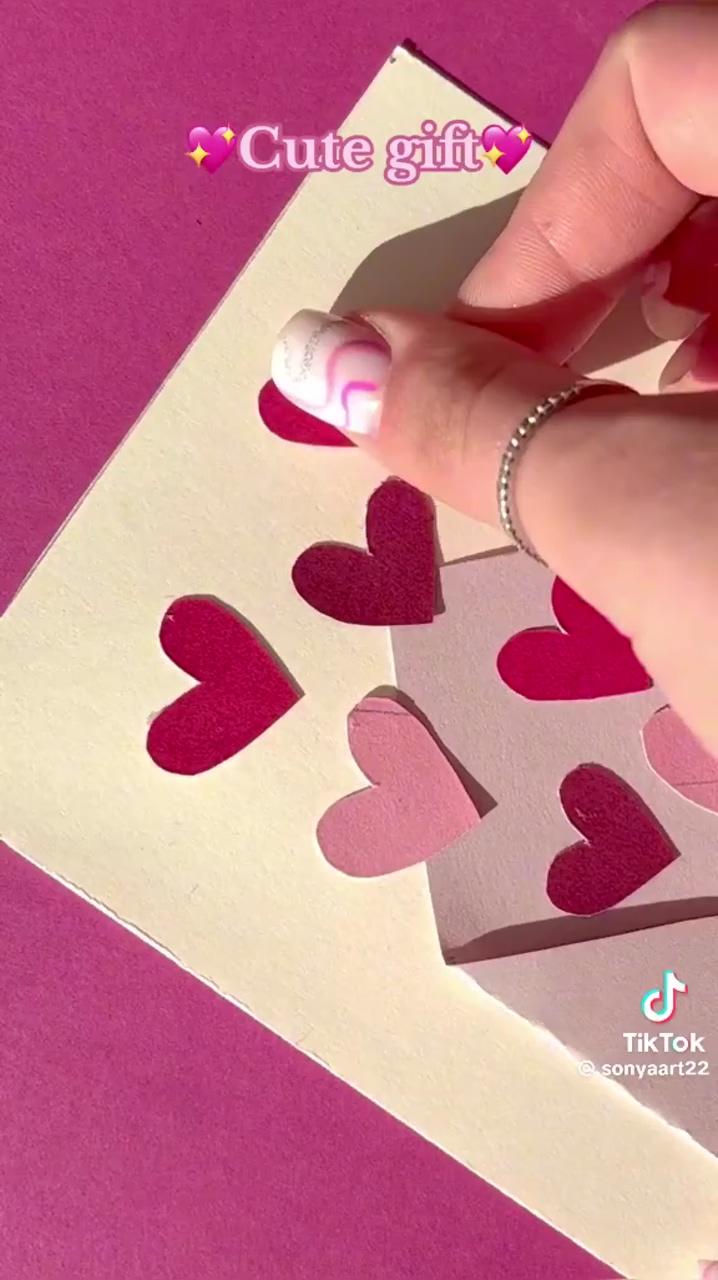 Card love handmade gift envelope | diy birthday gifts for friends