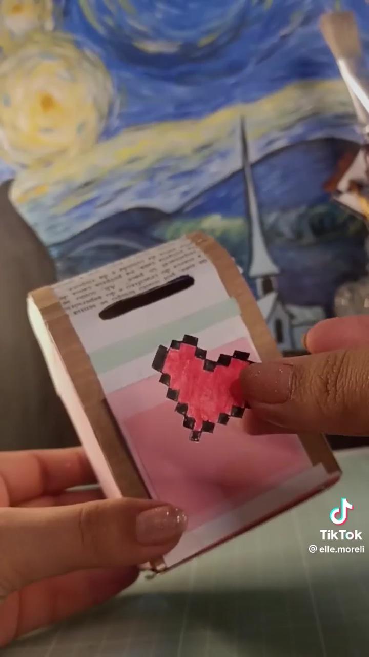 Cute gift idea mailbox; diy cute craft #cuteorigami