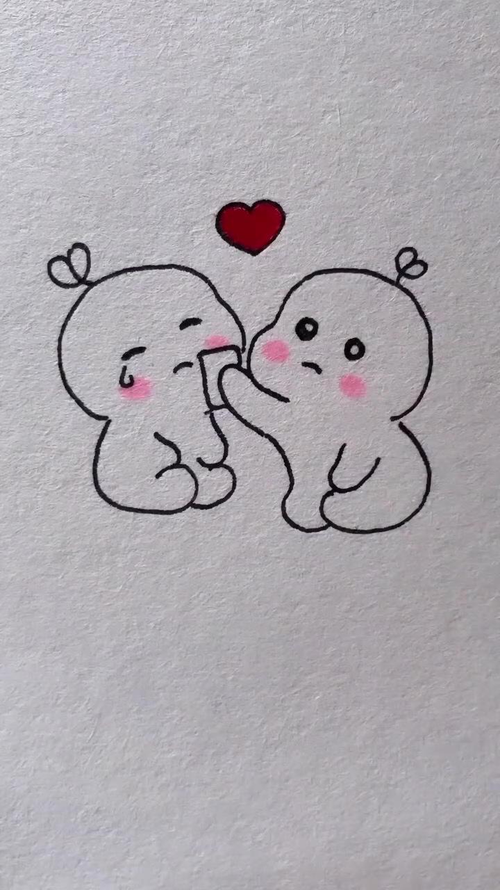 Doodles drawing | cute small drawings